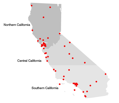 California Soft Power Destinations